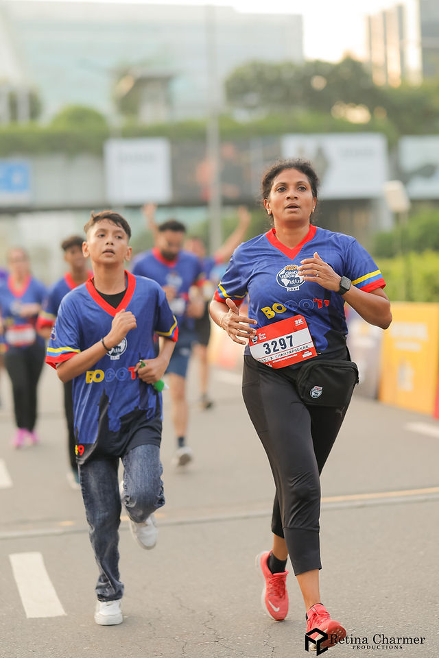 Runner Photos at Marathon Event in Gurgaon 