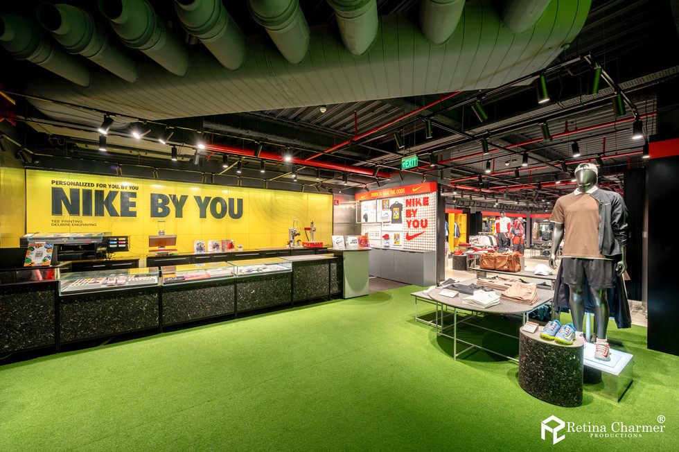 Nike Store Saket - Premium Retail Showroom Photographer Delhi NCR 