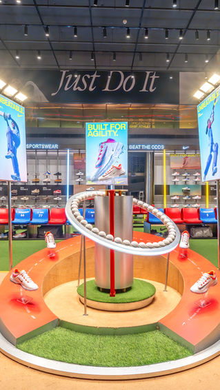 Nike Store Saket - Premium Retail Showroom Photographer Delhi NCR 
