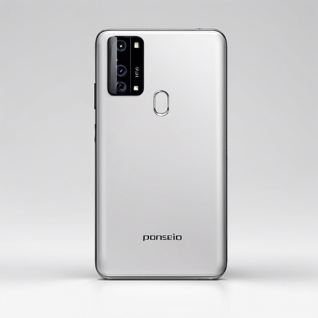 Smartphone centré sur l'appareil photo