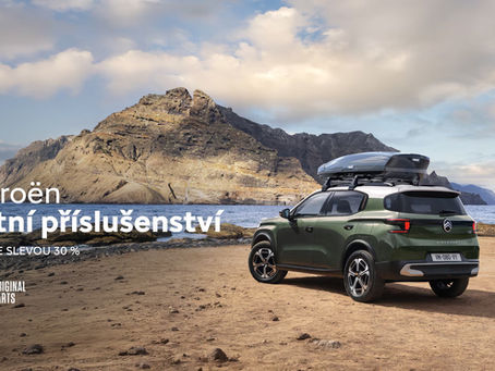 Letní příslušenství Citroen s 30% slevou