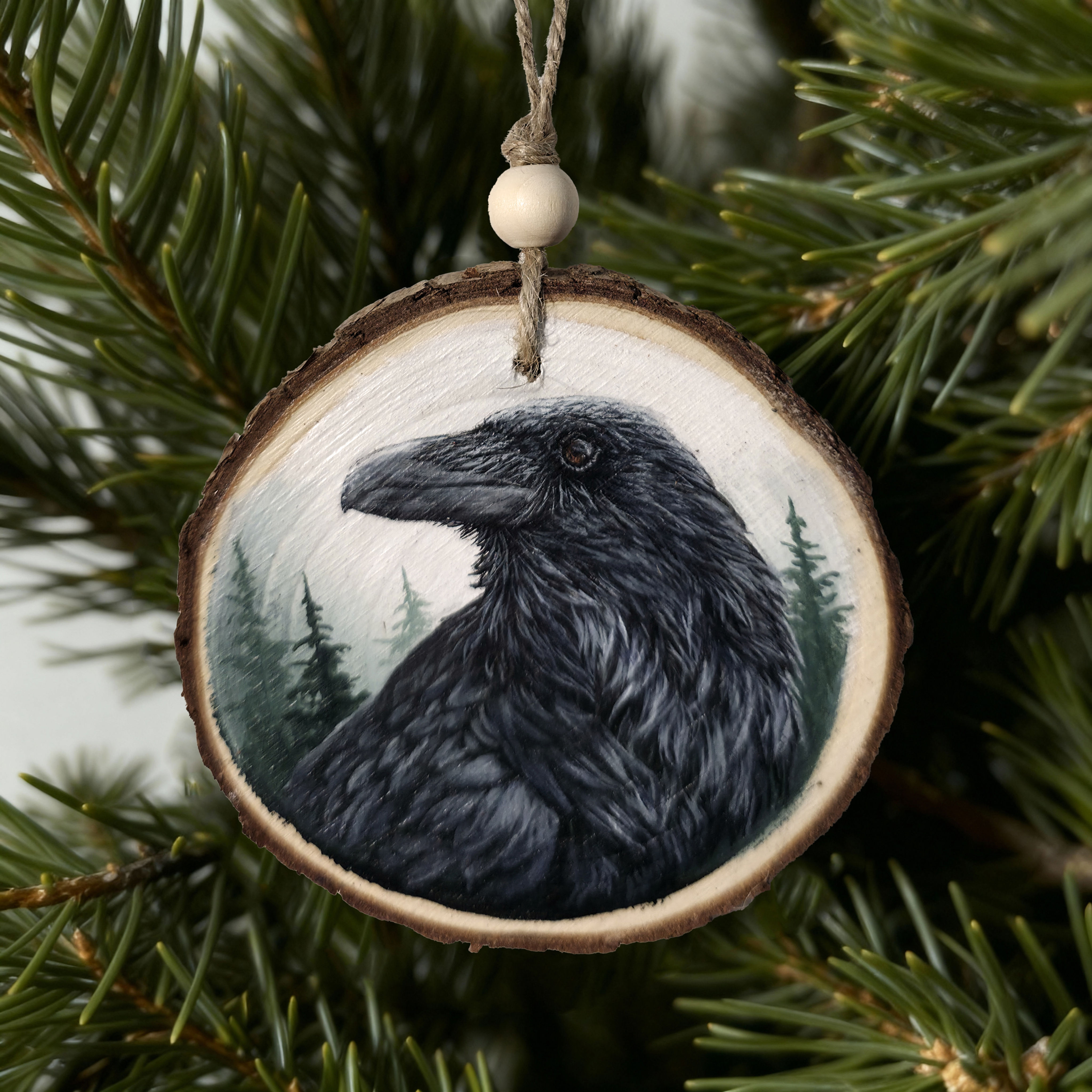 Ornament 33 - Raven