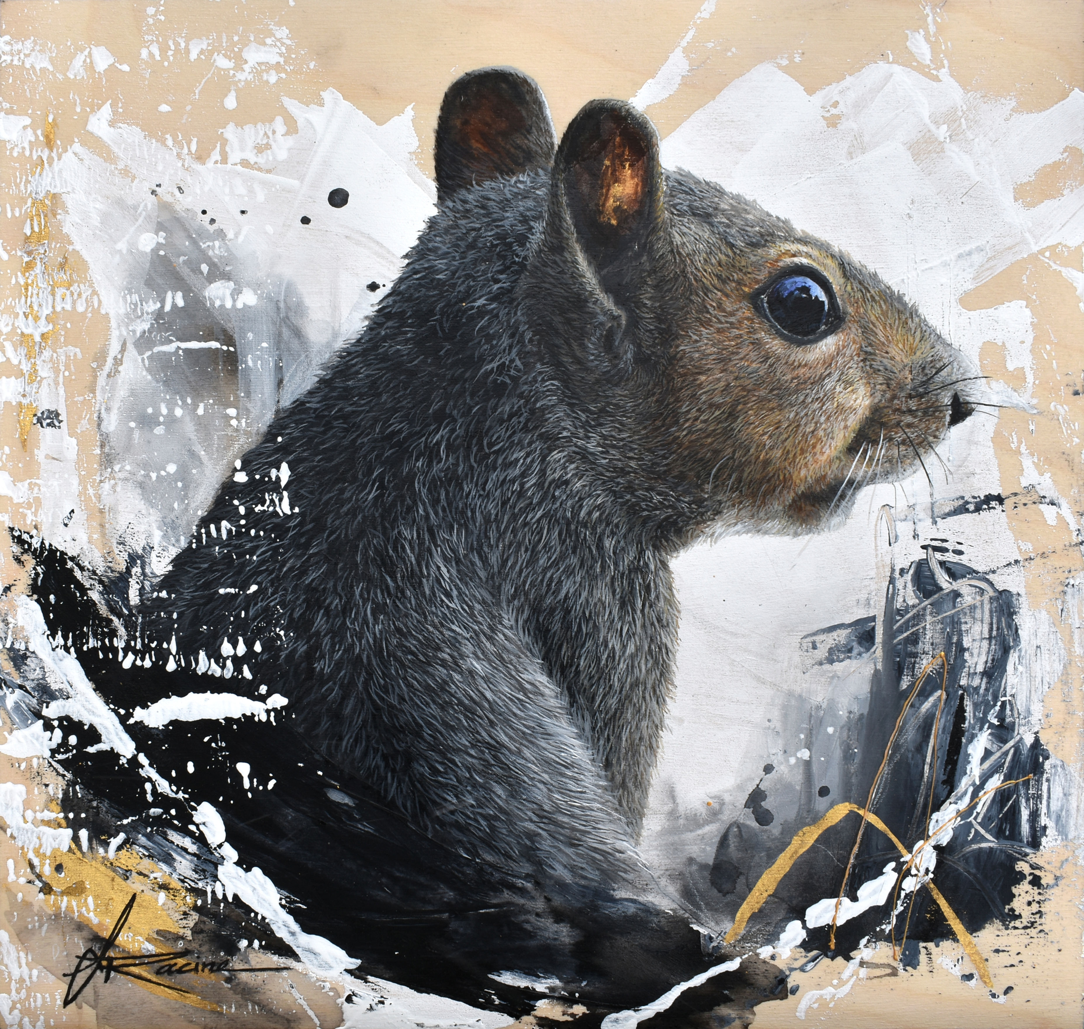 Gardien de la forêt - Impression 8X8