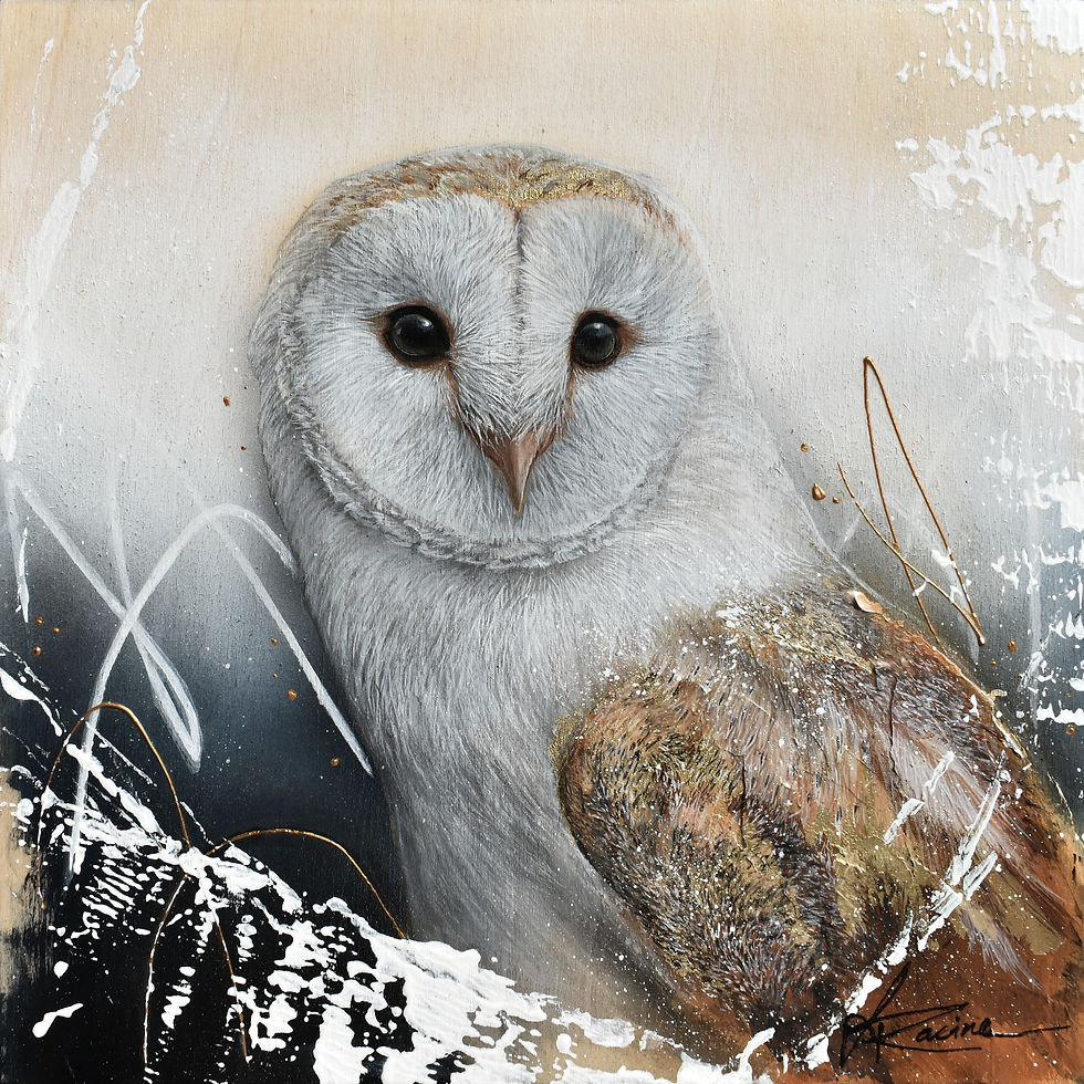 Un effrai qui brille Impression 8x8 Lise Racine artiste