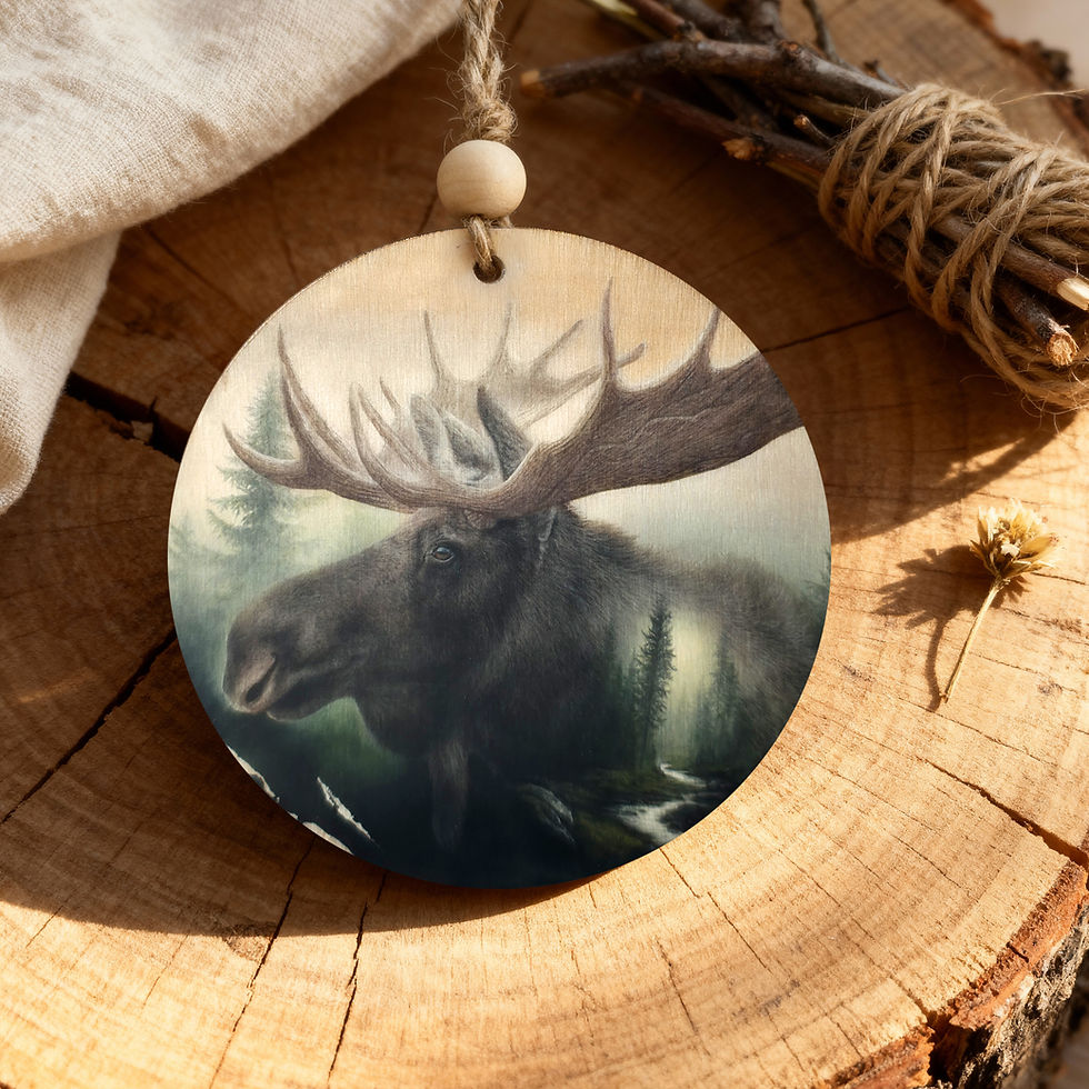 Ornament - Moose 2