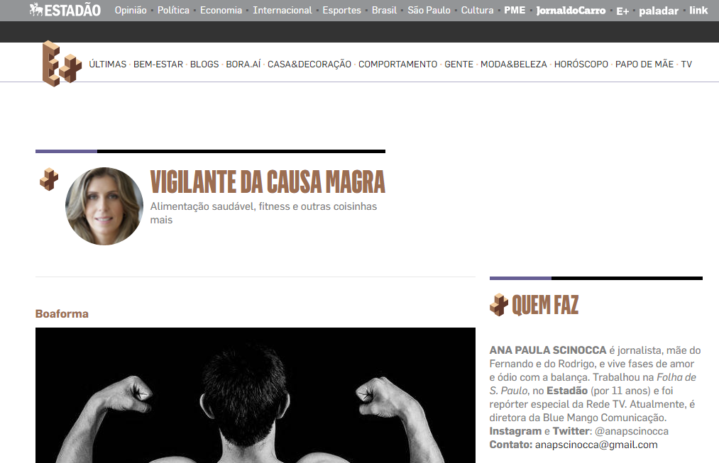 Estadão -E+ Vigilante da Causa Magra