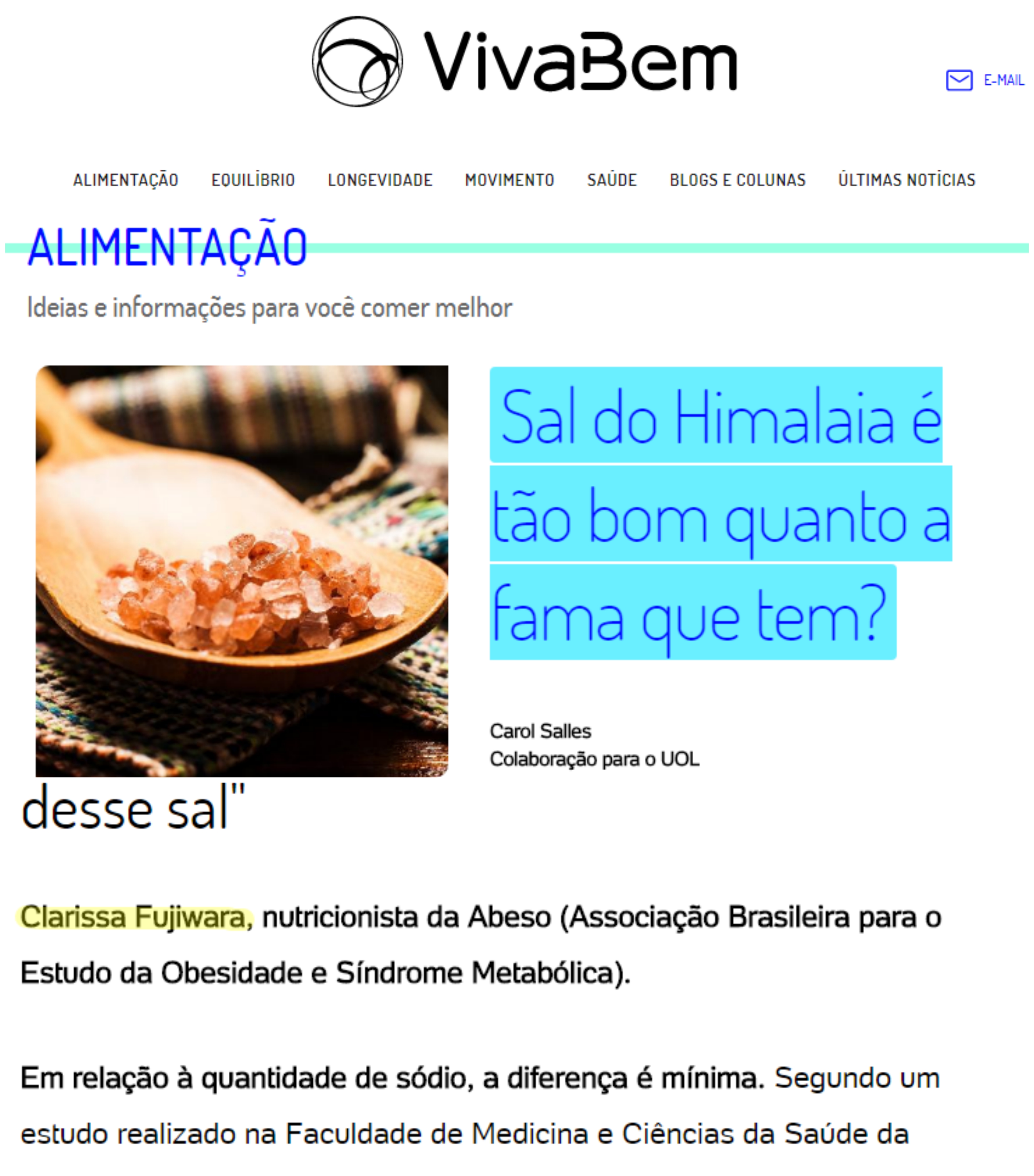 UOL - VivaBem
