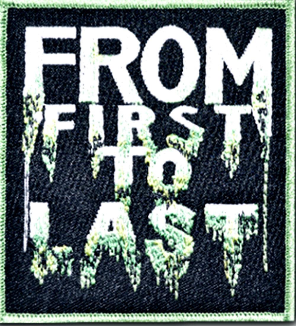 From First to Last - Dripping Logo Patch