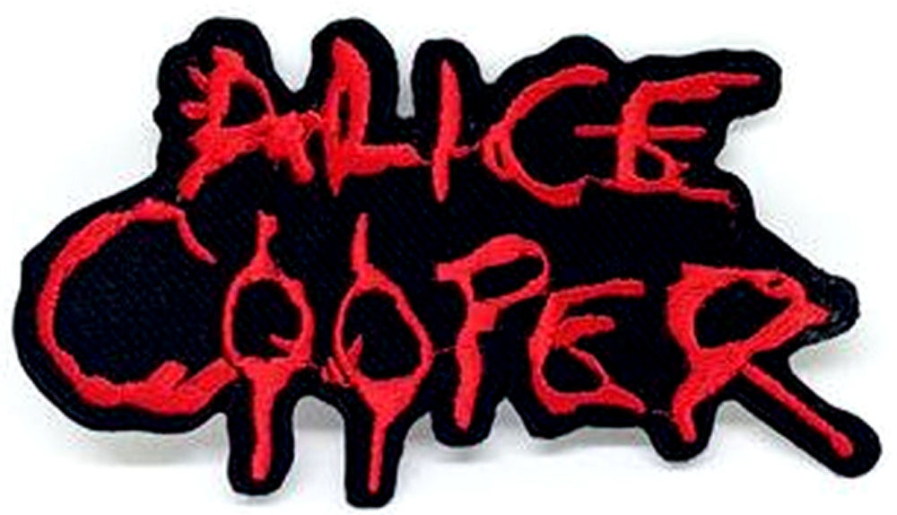 Alice Cooper - Red Logo Patch