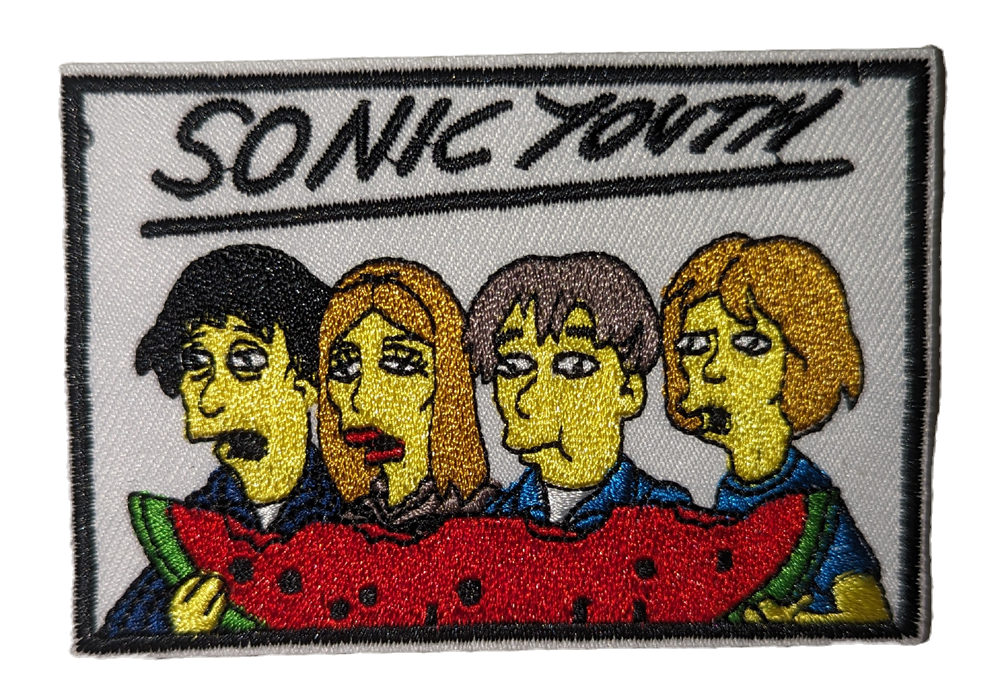Sonic Youth - Cartoon Members Patch