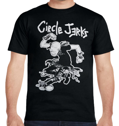 Circle Jerks - Skanker T-Shirt XL, XXL | Korey's Patches