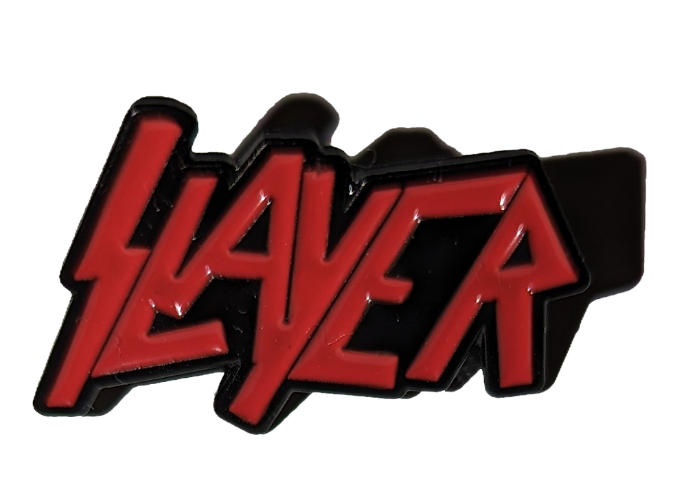 Slayer - Red Logo Pin
