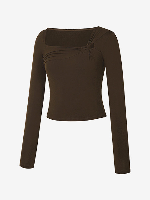 Thumbnail: Twist-Sleeve Shirt
