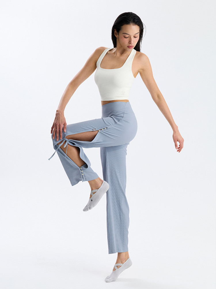 Thumbnail: Side slit wide pants