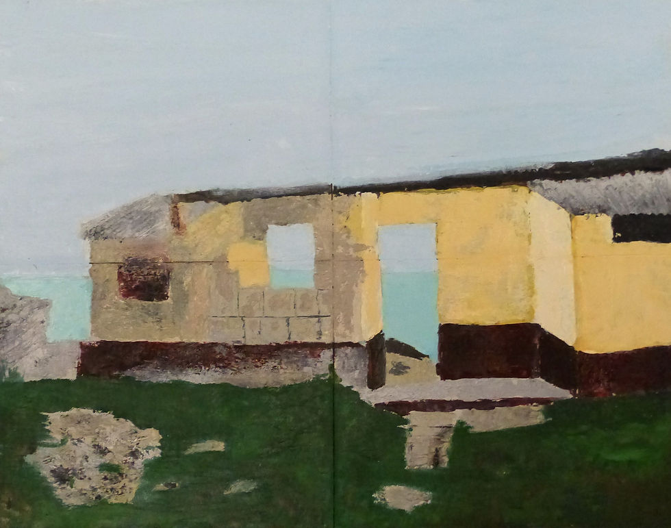 109_RonanVilla_à_Guanabo_CUBA_quadriptique_sur_bois_73x90_cm_oil_on_
