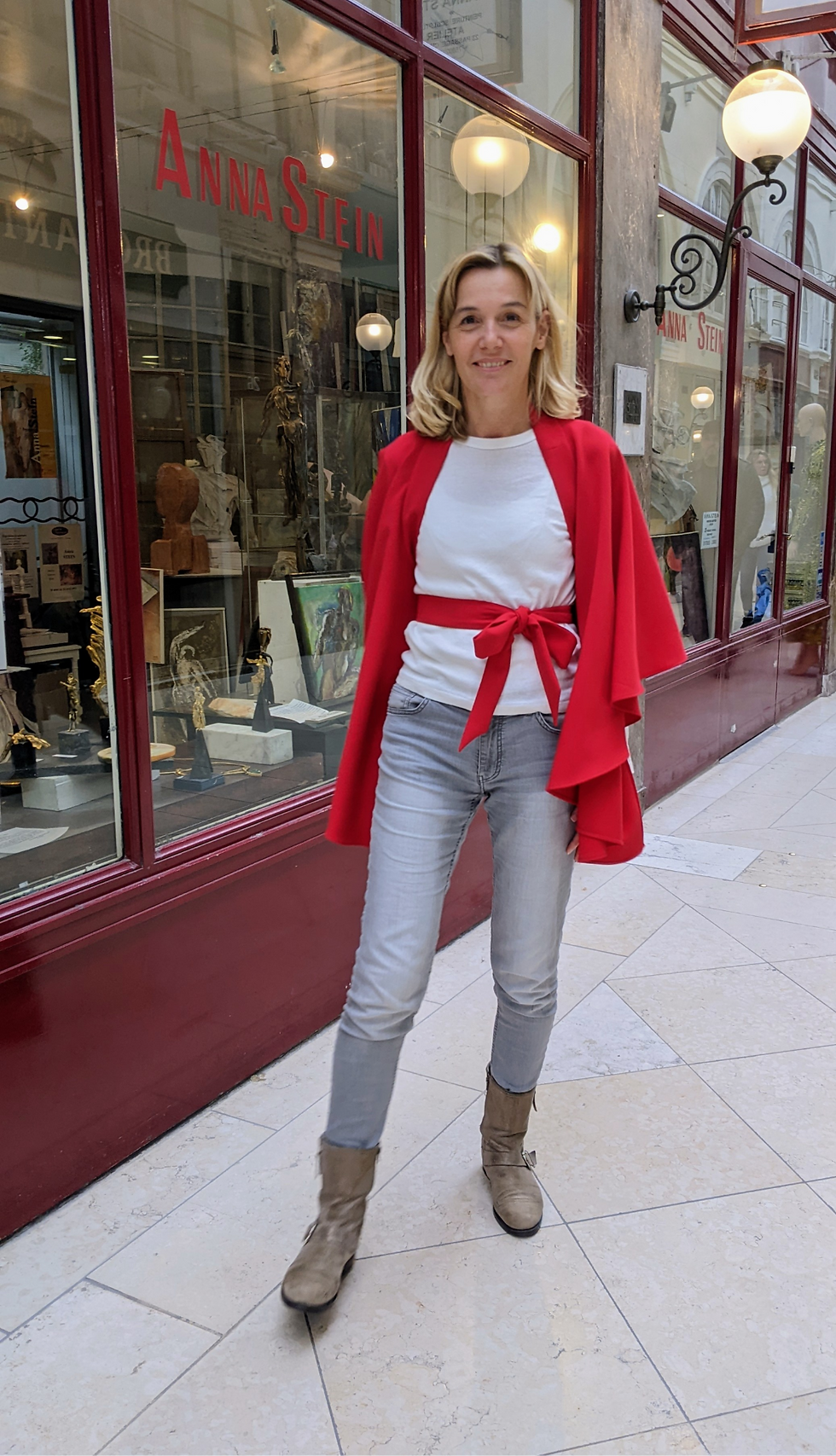 Miniature : LA JUPE CAPE Coquelicot