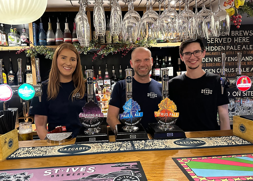 The Seven Stars Penryn raises over £1,500 for local food bank