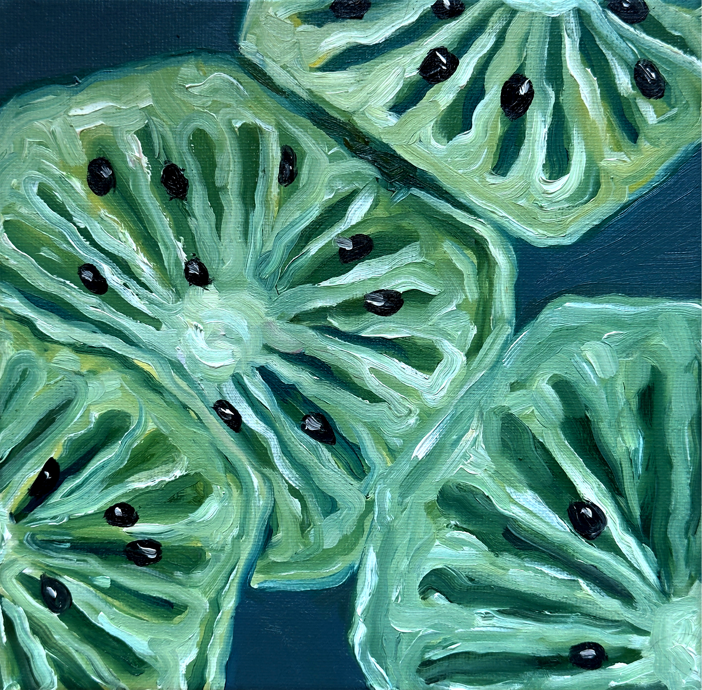 Kiwis: Original Painting