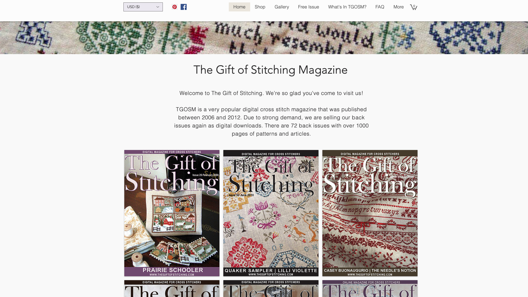 The Gift of Stitching Magazine