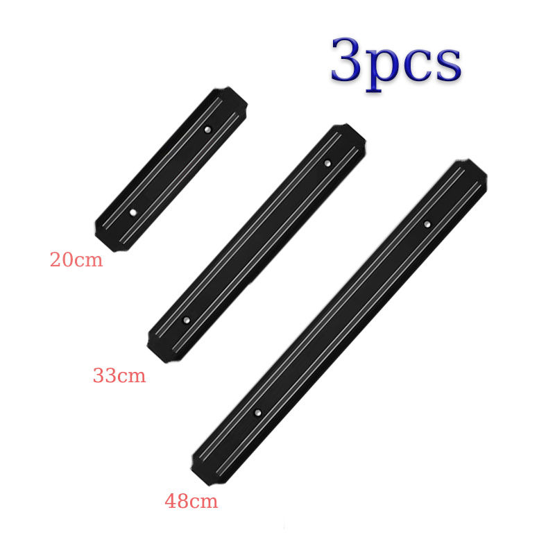 Miniatura: Powerful Magnetic Stainless Steel Magnetic Knife Block Wall-mounted Kitchen Magn