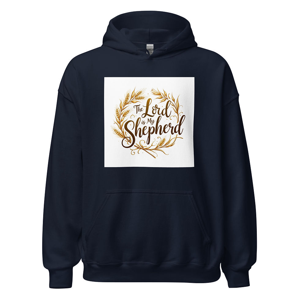 Thumbnail: The Lord Is My Shepherd -- Unisex Hoodie