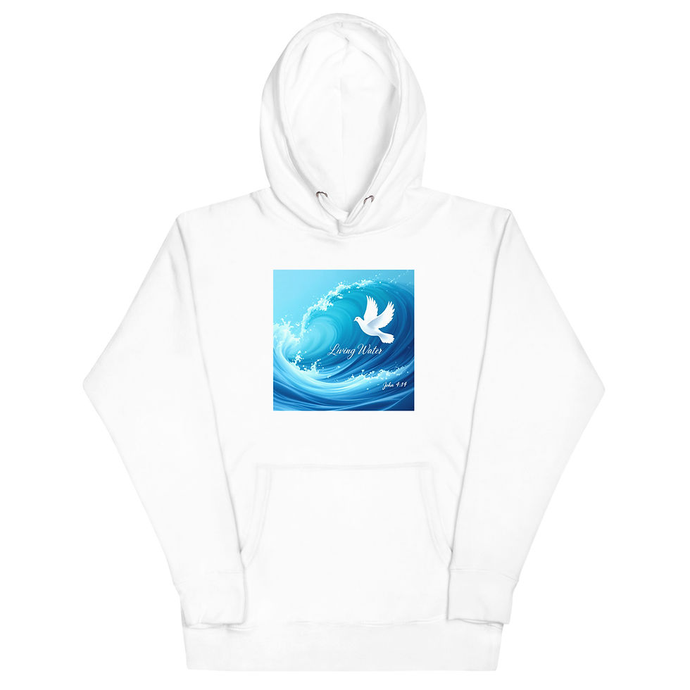 Thumbnail: Living Water -- Unisex Hoodie
