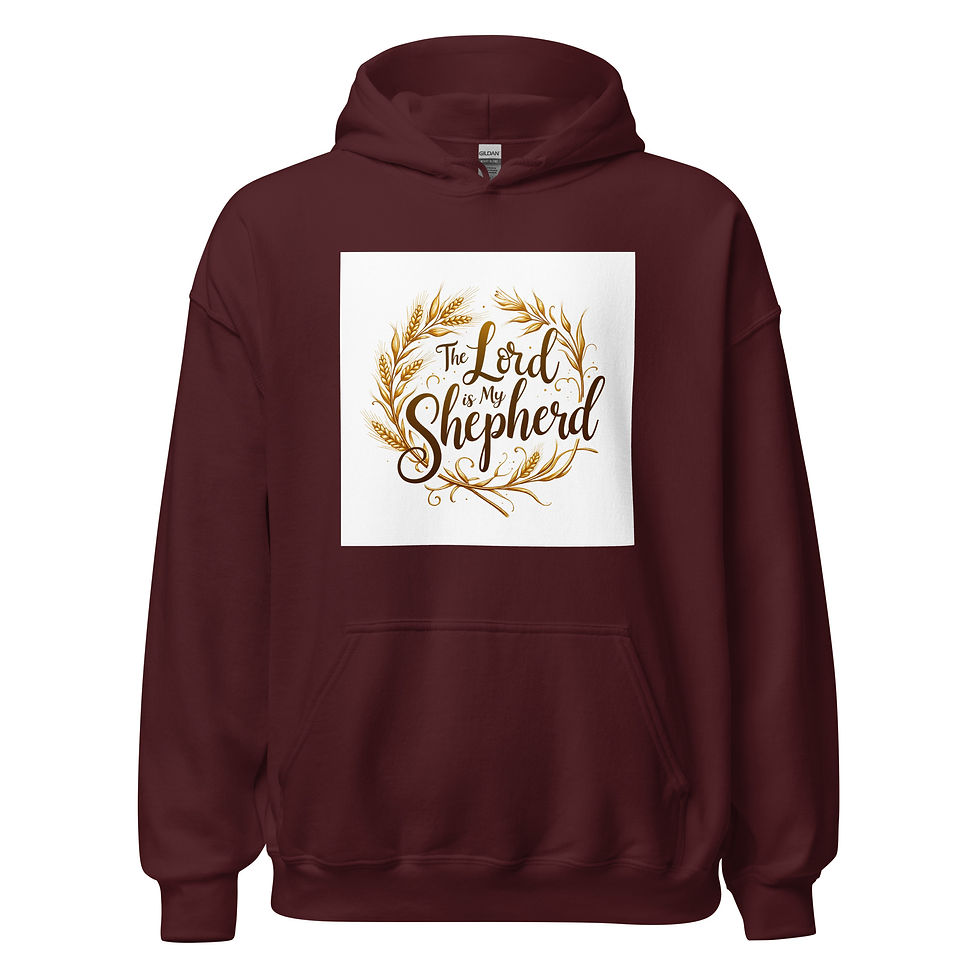 Thumbnail: The Lord Is My Shepherd -- Unisex Hoodie