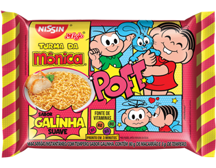 Miniatura: Nissin Miojo Lámen Suave Turma da Mônica 85gr