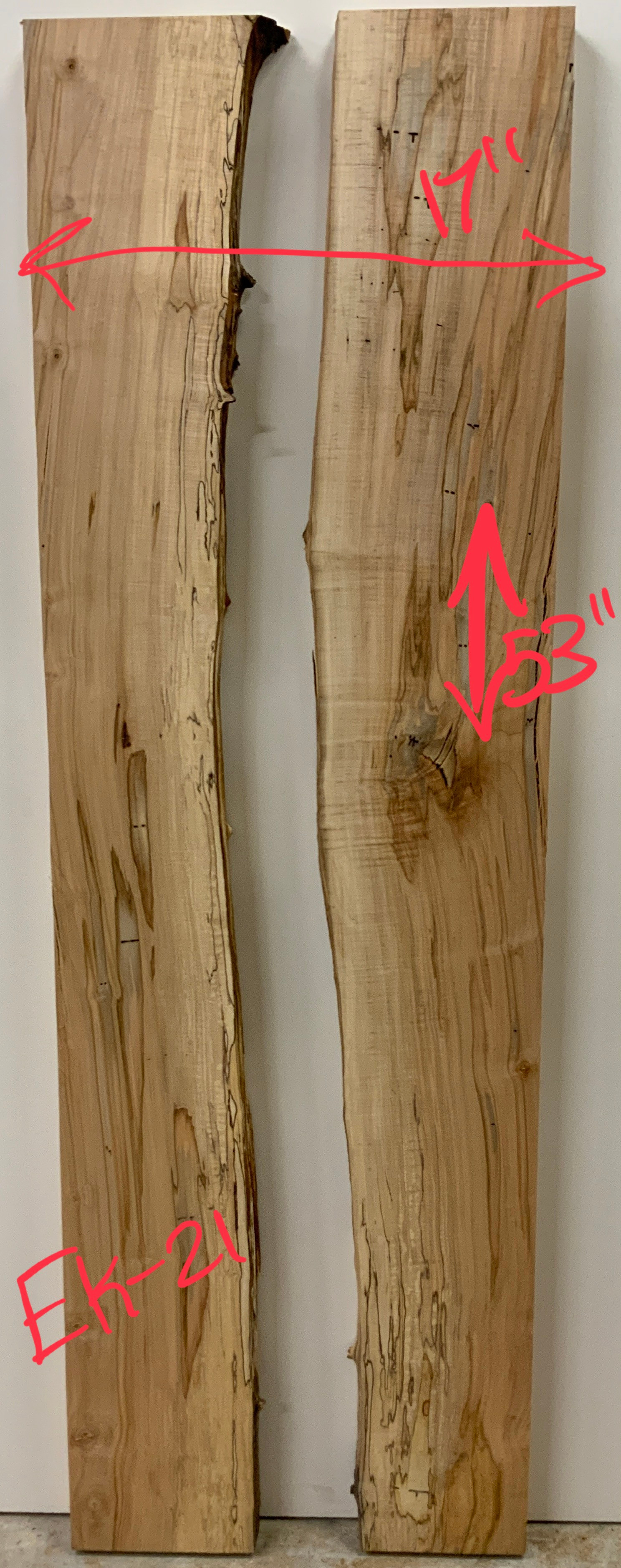Ambrosia Maple Epoxy Kit EK-21