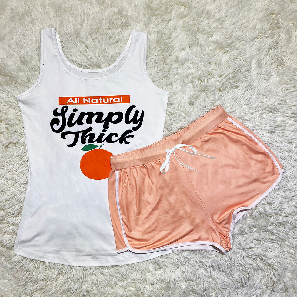Thumbnail: 2024 Short Sets 2 piece sets women outfit juicy Tank Top+Shorts matching sets Su