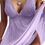 Thumbnail: Julycc Womens Bralette Lace Nightie Gown Babydoll Lingerie Pajamas Sleepwear Ni