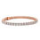 Thumbnail: Cate & Chloe Olivia 18k White Gold Plated Tennis Bracelet Simulated Diamond Cry