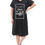 Thumbnail: FEREMO Plus Size Nightgowns for Women V Neck Short Sleeve Nightshirts Sleepwear