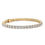 Thumbnail: Cate & Chloe Olivia 18k White Gold Plated Tennis Bracelet Simulated Diamond Cry
