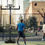 Thumbnail: Portable Basketball Hoop Goal Basketball Hoop System Height Adjustable 7 ft. 6 