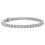 Thumbnail: Cate & Chloe Olivia 18k White Gold Plated Tennis Bracelet Simulated Diamond Cry