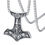 Thumbnail: FaithHeart Thors Hammer Celtic Necklace for Men Viking Jewelry Norse Mythology 