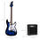 Thumbnail: Best Choice Products 39in Full Size Beginner Electric Guitar Kit with Case, Str