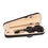 Thumbnail: Black violin in its case, bow and rosin included