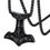 Thumbnail: FaithHeart Thors Hammer Celtic Necklace for Men Viking Jewelry Norse Mythology 