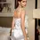Thumbnail: SilkySpell Sexy & Elegant Satin Ruffle Trim Comfortable Camisole And Shorts Paj