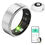 Thumbnail: Silver smart ring, sleep tracker, Android/iPhone compatible