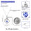 Thumbnail: Beautlace 925 Sterling Silver Birthstone Necklace Rose Flower Heart Pendant Jew
