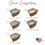 Thumbnail: Hives and Honey Antoinette Freestanding Jewelry Armoire - Walnut