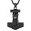 Thumbnail: FaithHeart Thors Hammer Celtic Necklace for Men Viking Jewelry Norse Mythology 