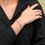 Thumbnail: JeenMata 11 TCW Round Cut October - Pink Tourmaline - Birthstone Tennis Bracele