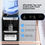 Thumbnail: Crzoe Water Dispenser with Ice Maker Function, Top Loading Hot and Cold Water C
