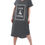 Thumbnail: FEREMO Plus Size Nightgowns for Women V Neck Short Sleeve Nightshirts Sleepwear
