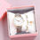 Thumbnail: Glow In The Dark Gift Round Dial Office Work Quartz Watch For Women Comfortable