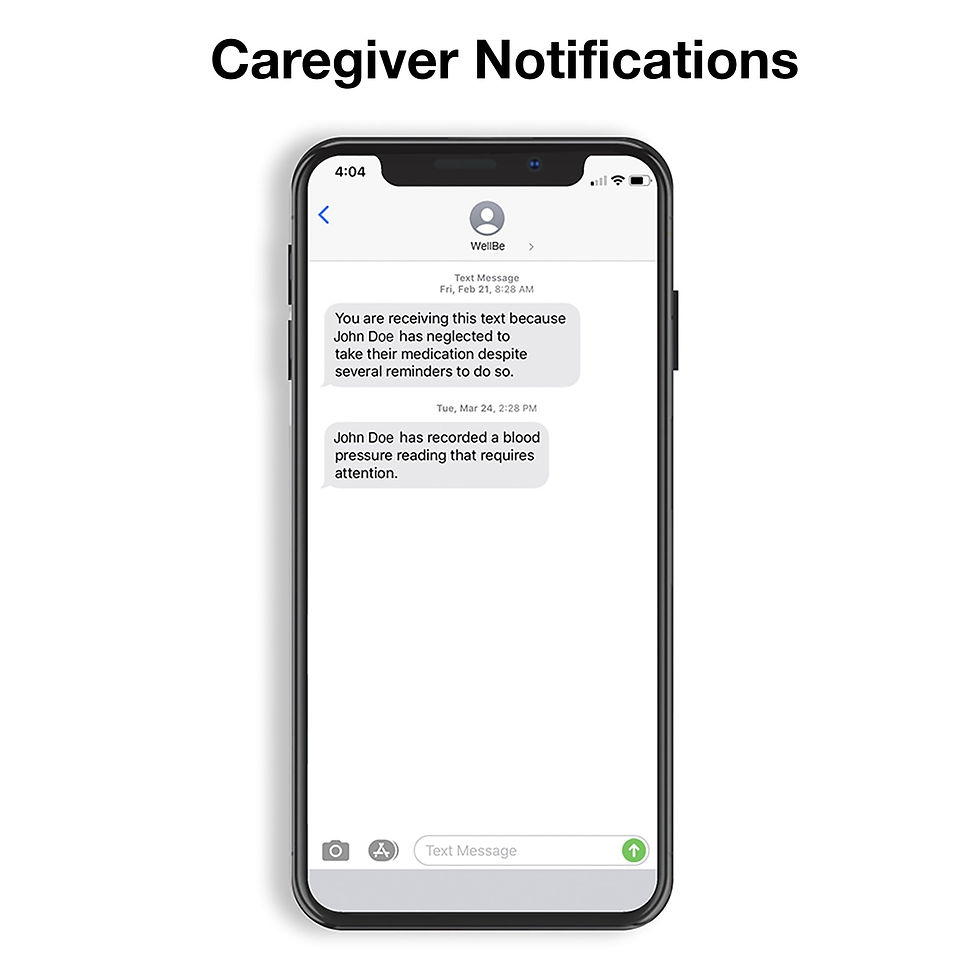WellBe® Smart Speaker and Alert- No Monthly Fee- Virtual Health Assistant